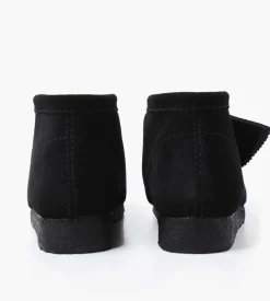 Clarks Originals Wallabee Boot Black Suede