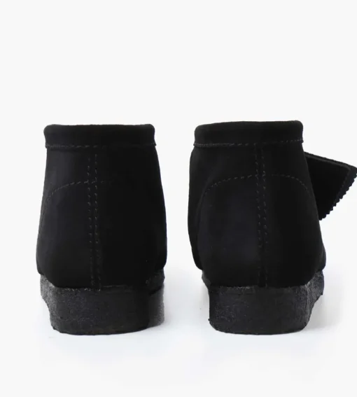 Clarks Originals Wallabee Boot Black Suede