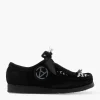 Clarks X Slam Jam Wallabee Black Embroidery