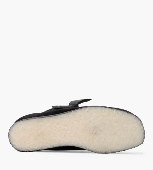 Clarks X Slam Jam Wallabee Black Embroidery