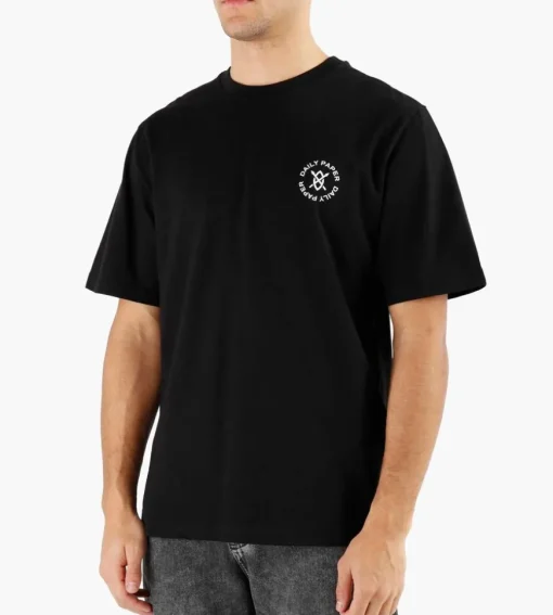 Daily Paper Circle Tee Black