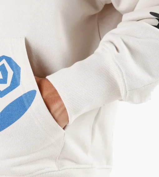 Daily Paper Puscren Hoodie White Sand