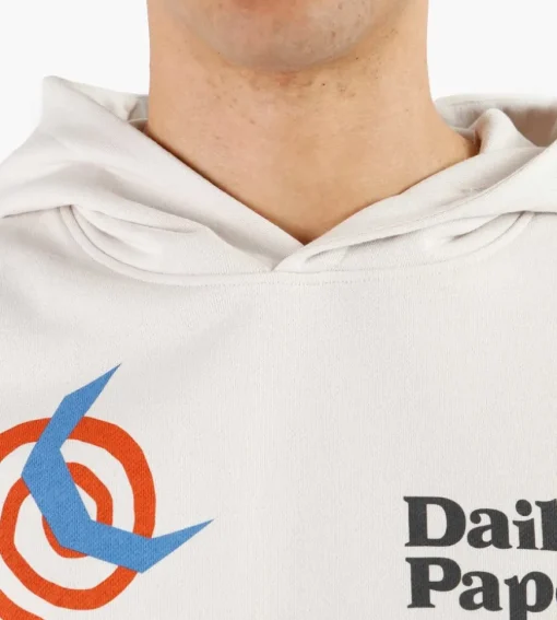 Daily Paper Puscren Hoodie White Sand