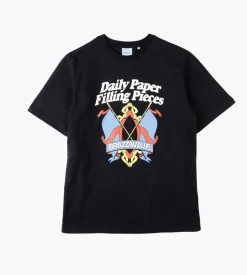 Daily Paper X Filling Pieces Flag T-Shirt Black
