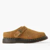 Dr. Martens Isham Brown Mustard Marbled Hairy Suede