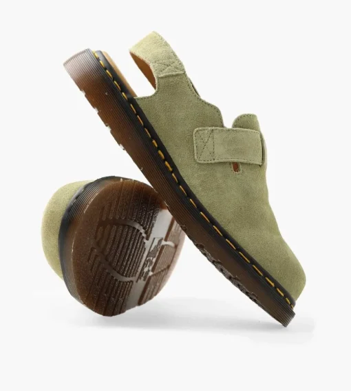 Dr. Martens Jorge Sage Green Desert Oasis Suede