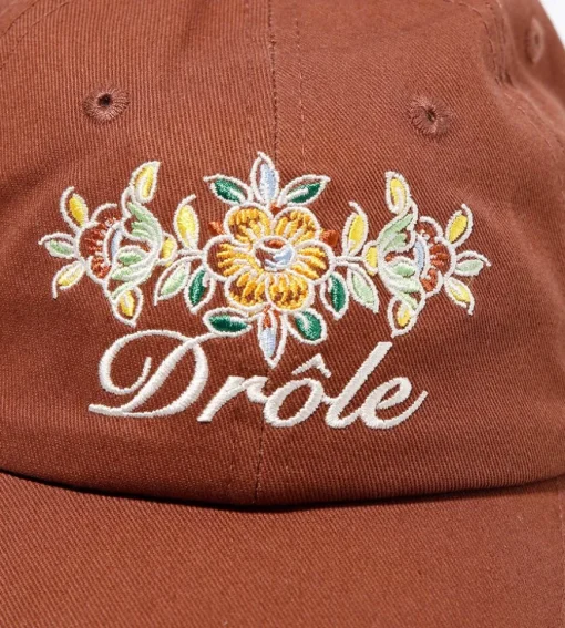 Drole De Monsieur La Casquette Drule Fleurie Brown