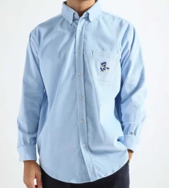 Drole De Monsieur La Chemise Velours Cutele Light Blue