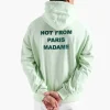 Drole De Monsieur Le Hoodie Classique Light Green