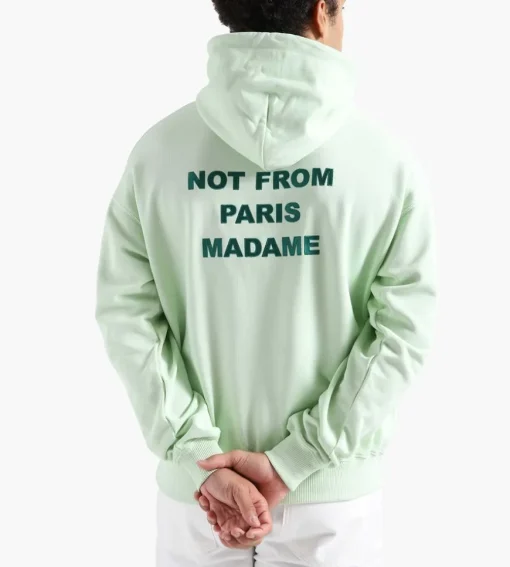 Drole De Monsieur Le Hoodie Classique Light Green
