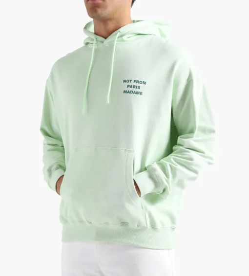 Drole De Monsieur Le Hoodie Classique Light Green