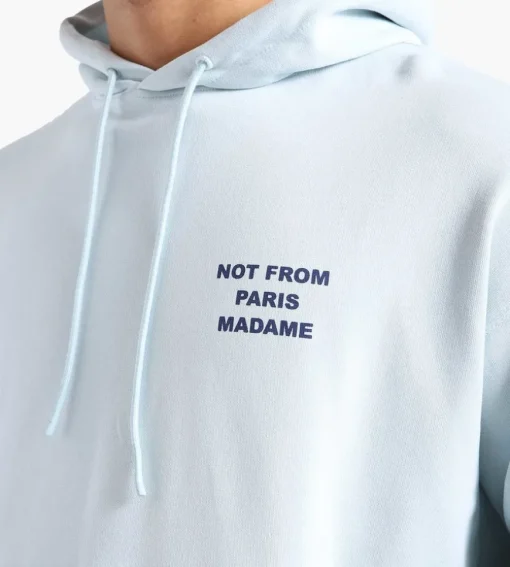 Drole De Monsieur Le Hoodie Classique Light Blue