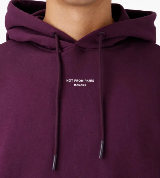 Drole De Monsieur Le Hoodie Classique Nfpm Dark Purple