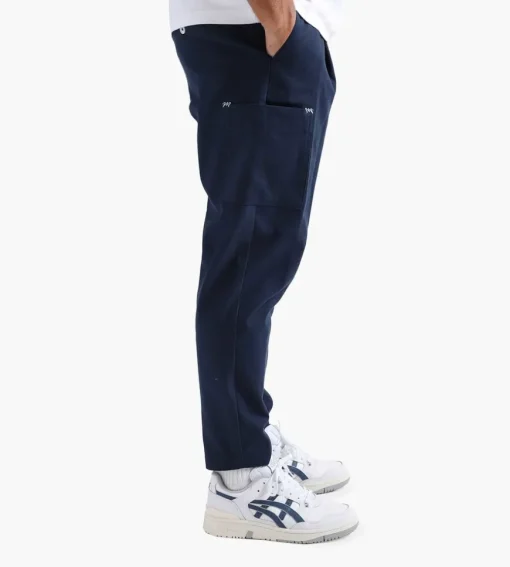 Drole De Monsieur Le Pantalon Signature Cargo Navy