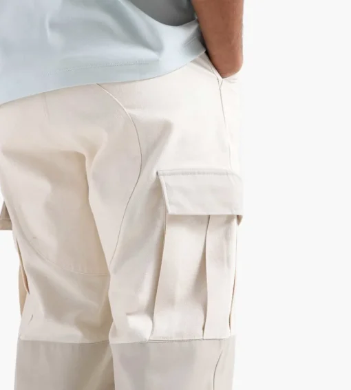 Drole De Monsieur Le Pantalon Canvas Cream