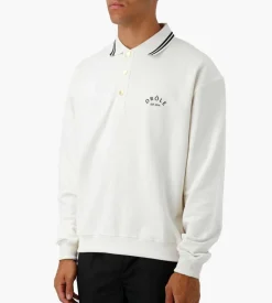 Drole De Monsieur Le Polo Sweatshirt Cream