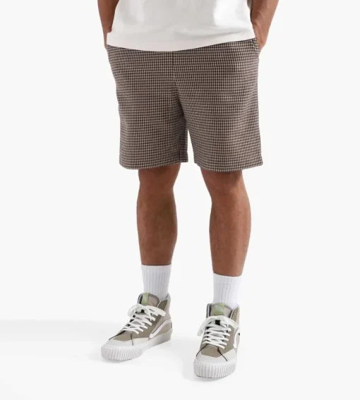 Drole De Monsieur Le Short Gaufre Brown