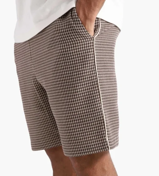 Drole De Monsieur Le Short Gaufre Brown