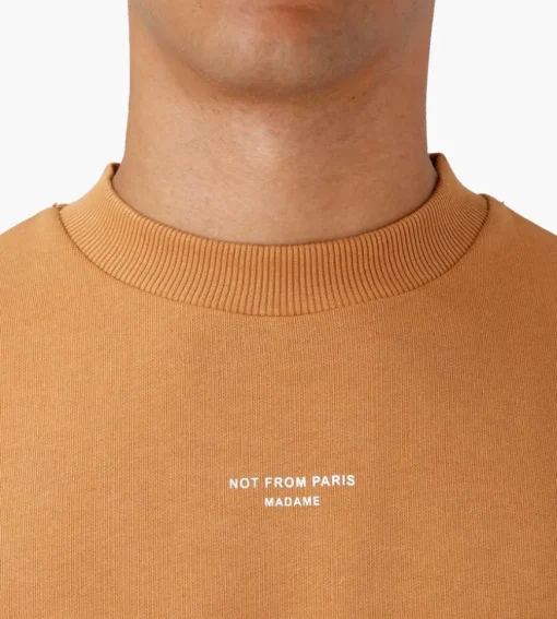 Drole De Monsieur Le Sweat Classique Nfpm Ice Brown