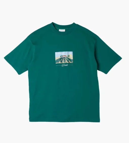 Drole De Monsieur Le T-Shirt Vignes Forest Green