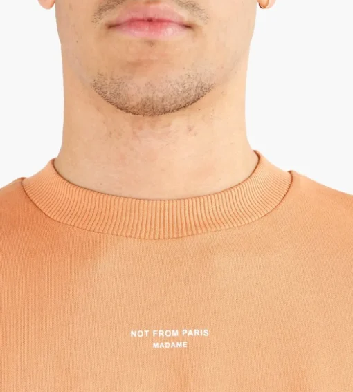Drole Monsieur Le Sweatshirt Nfpm Peach