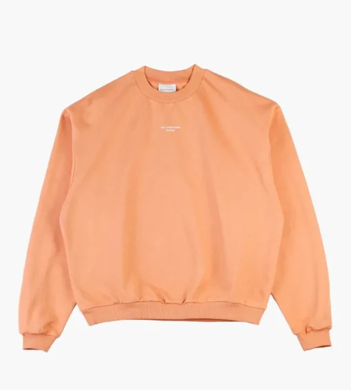 Drole Monsieur Le Sweatshirt Nfpm Peach