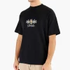 Drole Monsieur Le T-Shirt Drole Fleuri Black