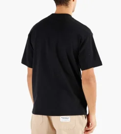 Drole Monsieur Le T-Shirt Drole Fleuri Black