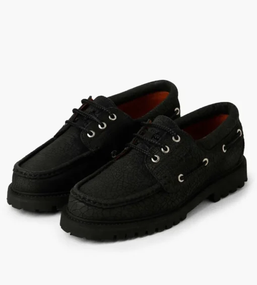 Filling Pieces Fp Boatshoe All Black