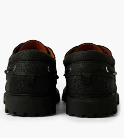 Filling Pieces Fp Boatshoe All Black