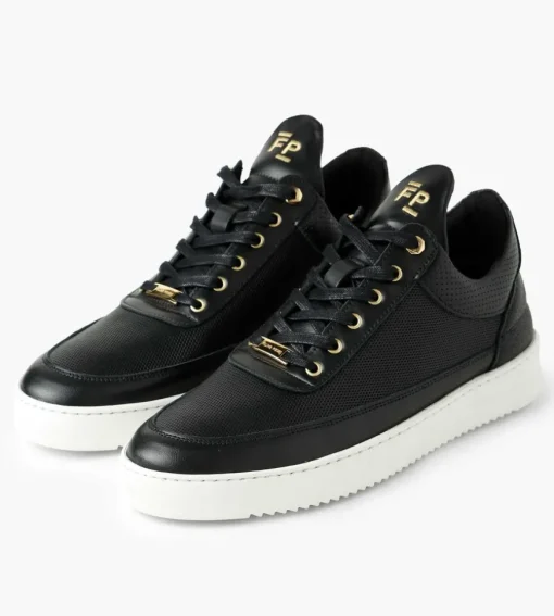 Filling Pieces Low Top Aten Black