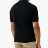 Fred Perry Raglan Sleeve Knit Shirt Navy