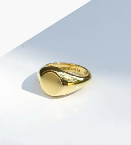 Golia Cookie Ring Gold