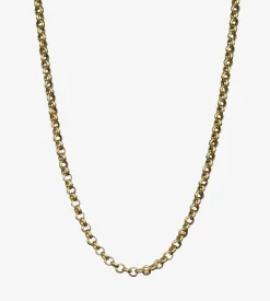 Golia Rolo Necklace Small Gold