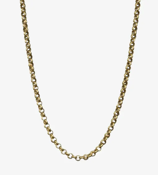 Golia Rolo Necklace Small Gold