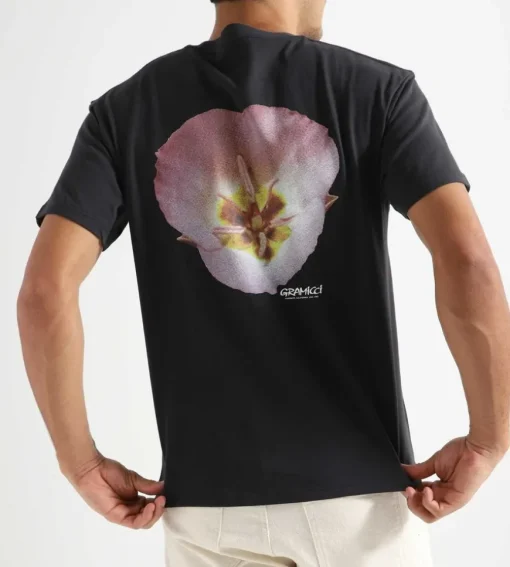 Gramicci Flower Tee Vintage Black