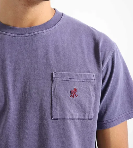 Gramicci One Point Tee Purple Pigment