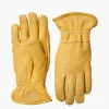 Hestra Deerskin Natural Yellow