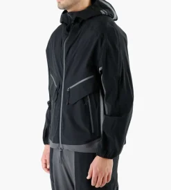 J.L-A.L Tracksuit-E-Top Black