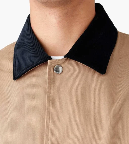 J.Press Dry Washer Twill Hunting Coverall Beige