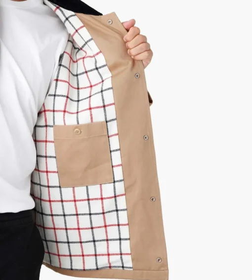 J.Press Dry Washer Twill Hunting Coverall Beige