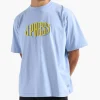 J.Press Logo-T Shirt Sax Blue