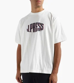 J.Press Logo-T Shirt White