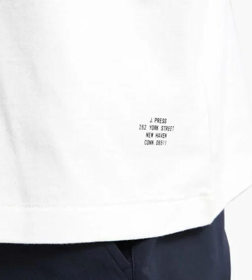 J.Press Logo-T Shirt White