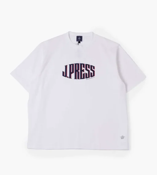 J.Press Logo-T Shirt White
