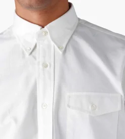J.Press Oxford B.D. Authentic Fit White