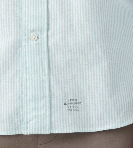 J.Press Oxford B.D. Candy St Authentic Fit Green