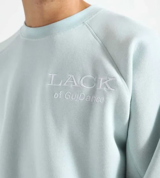 Lack Of Guidance Thomas Drill Top Dark Grey