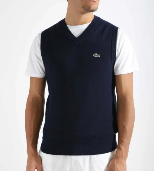 Lacoste 1Ha1 Sweater 01 Navy Blue