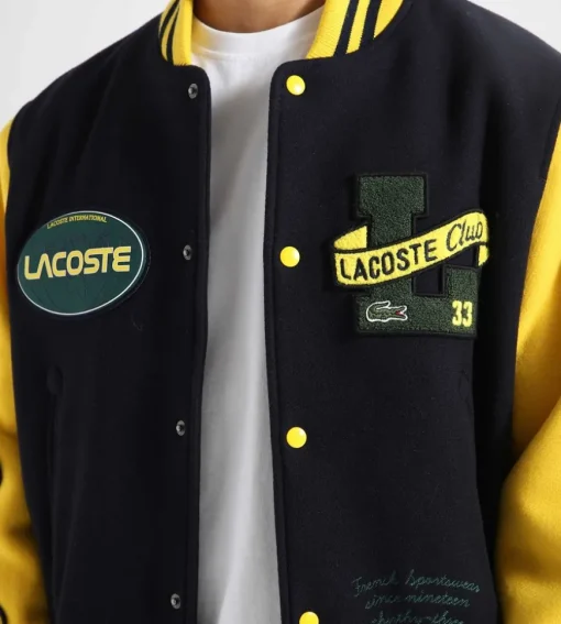 Lacoste 1Hb1 Jacket 01 Abysm Pistil
